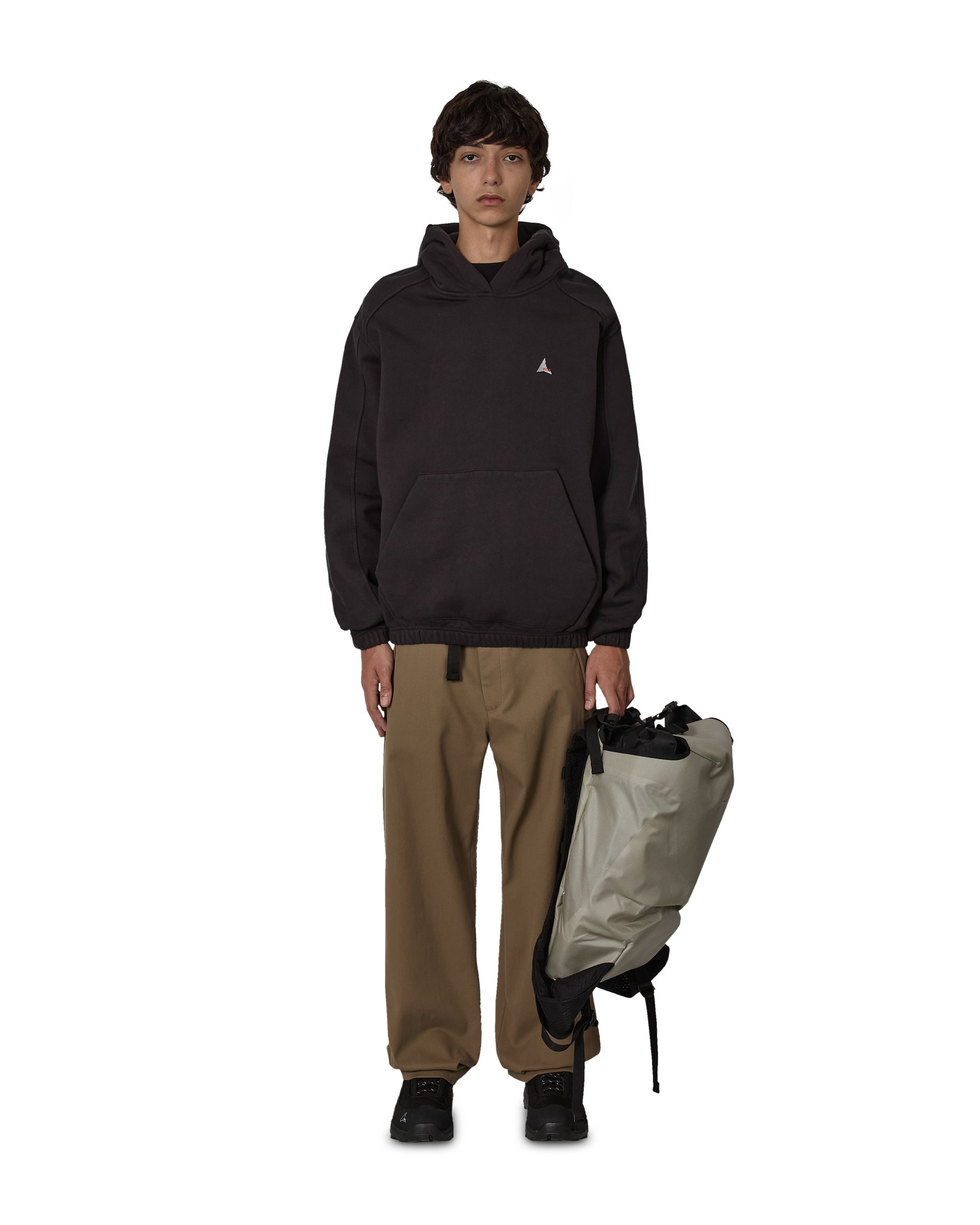 ROA Logo 490gsm Hoodie J318541-S-Black 4