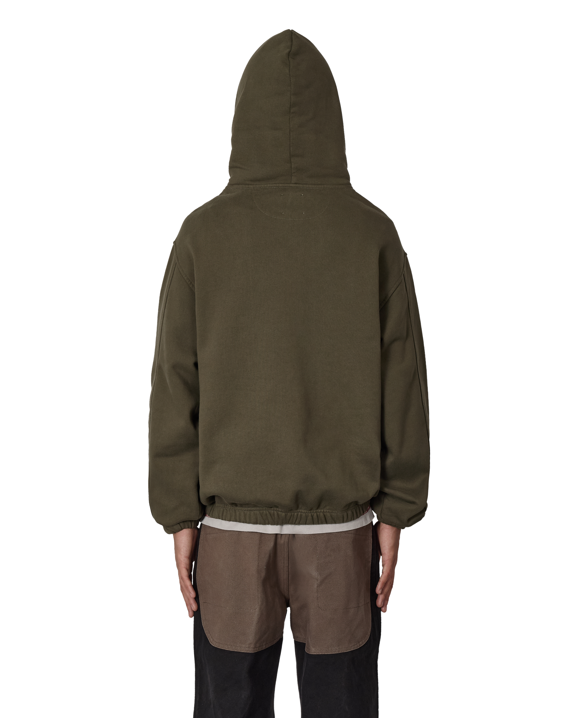 ROA Logo 490gsm Hoodie J318542-S-Green 3