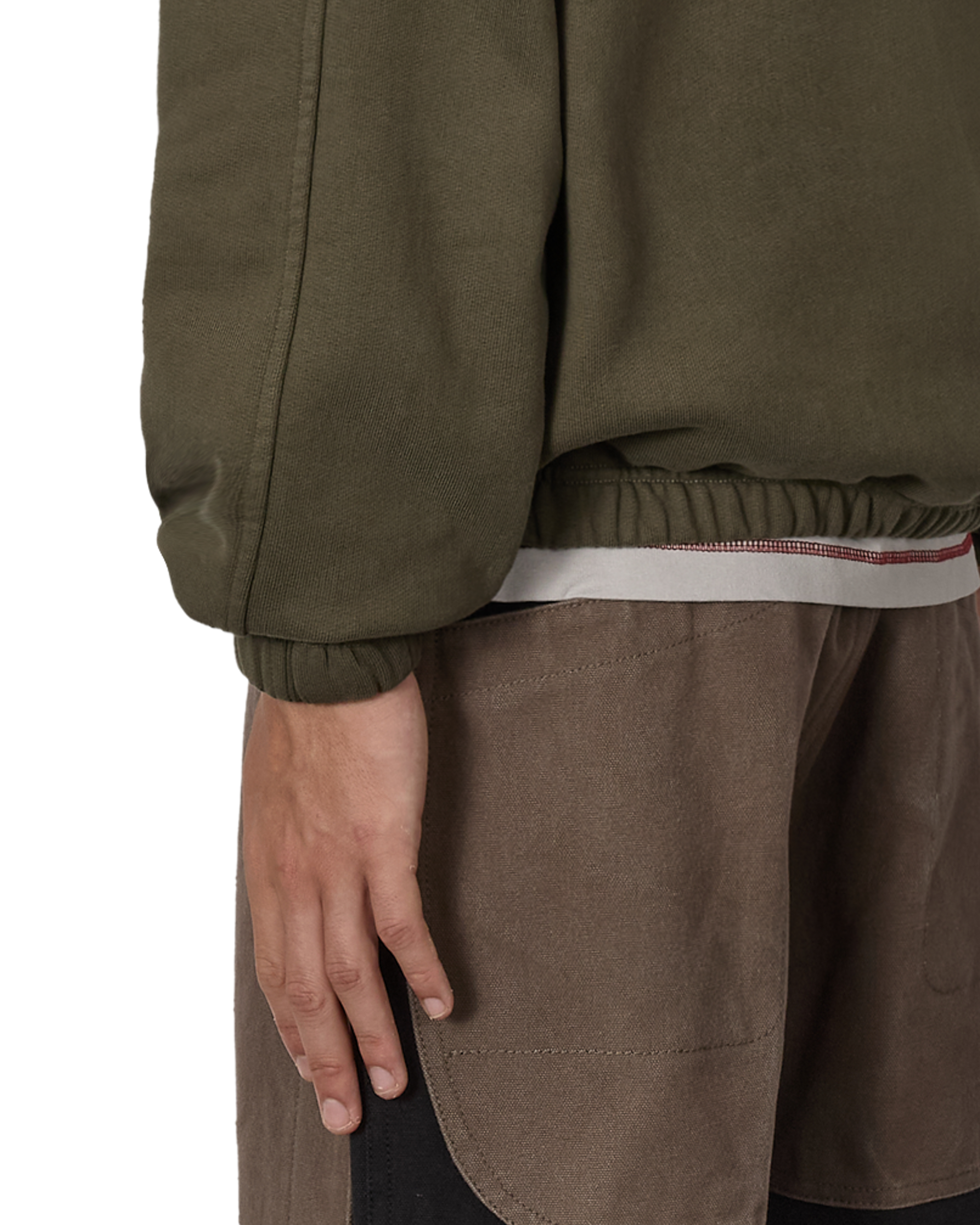 ROA Logo 490gsm Hoodie J318542-S-Green 8