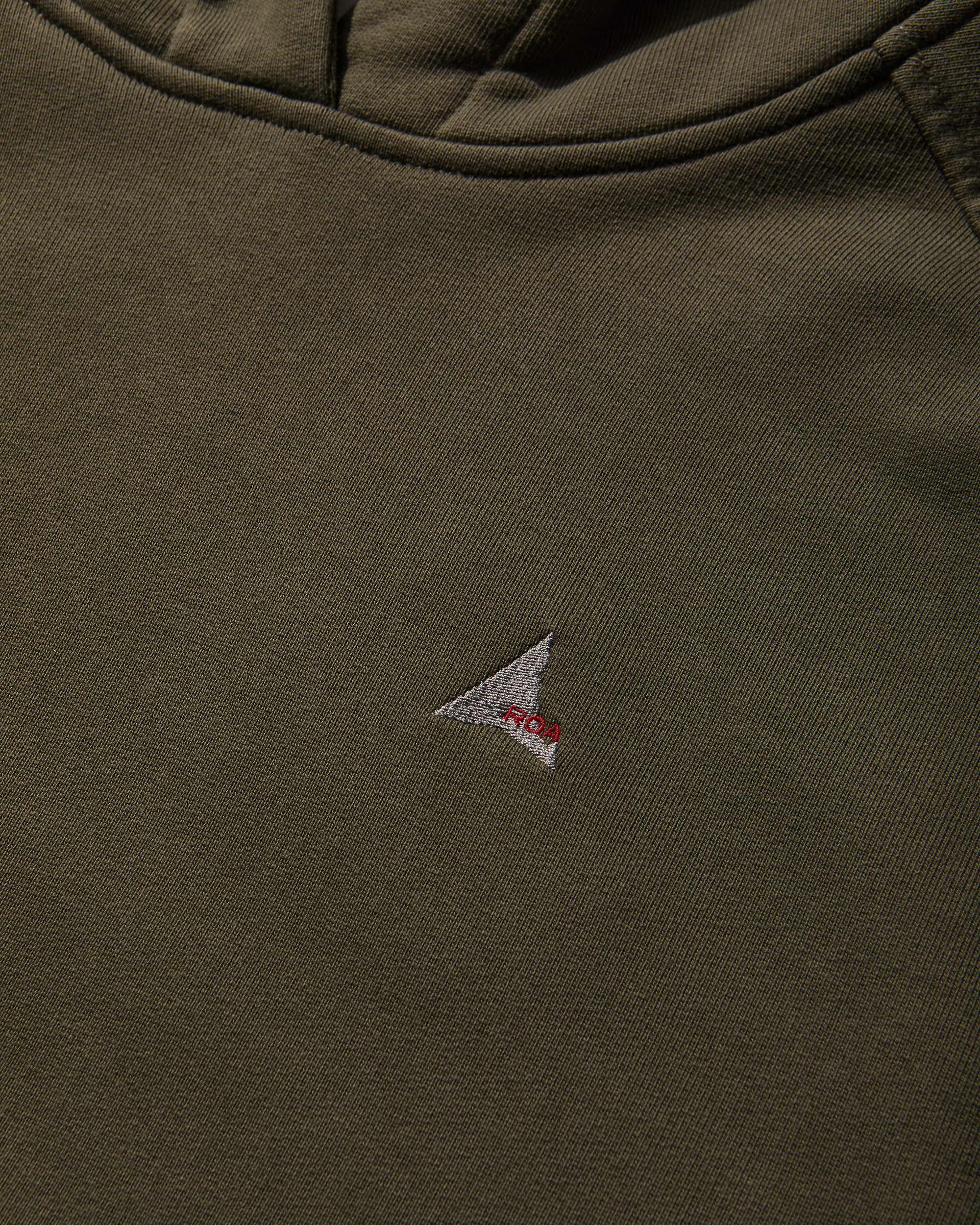 ROA Logo 490gsm Hoodie J318542-S-Green 11