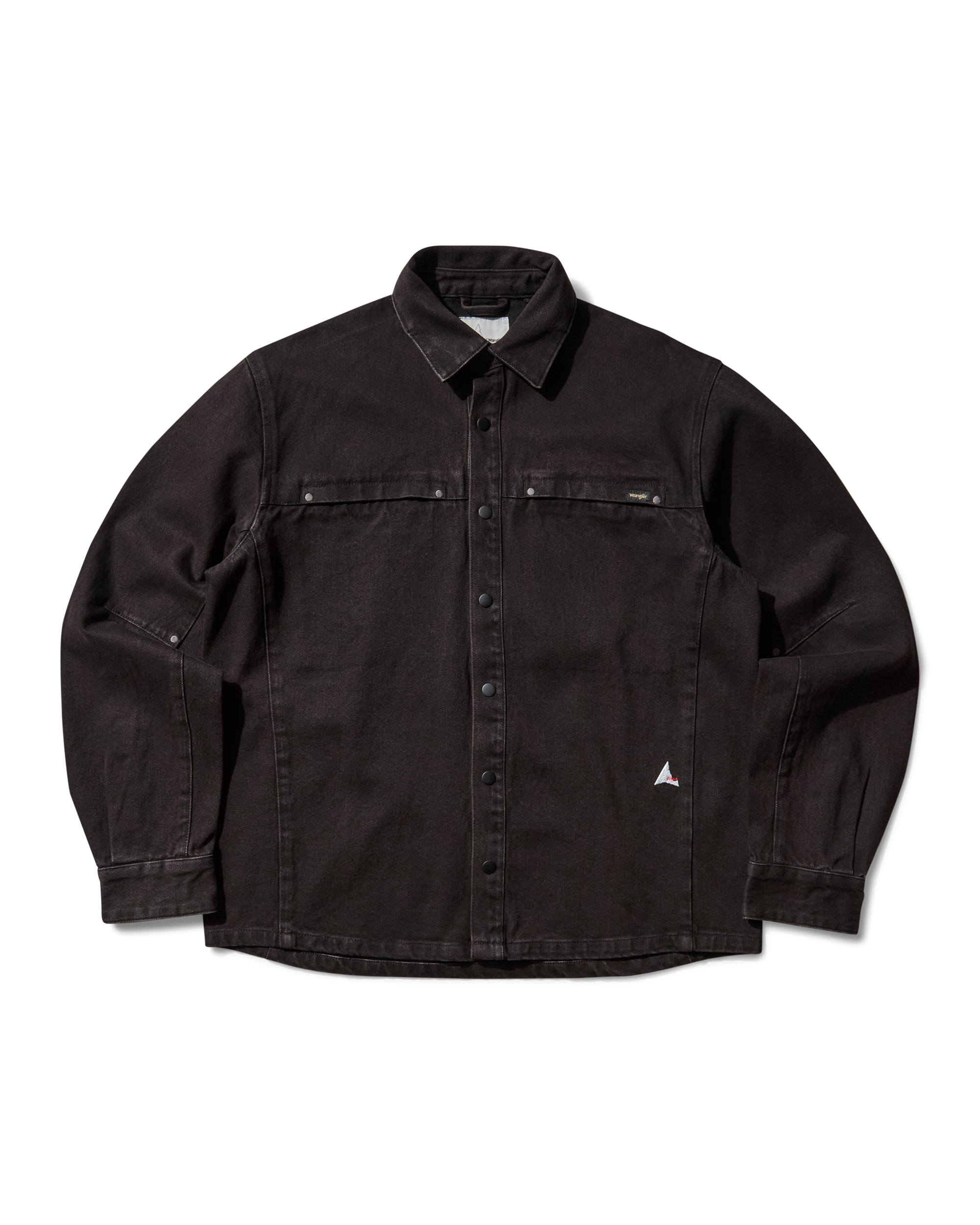 ROA ROA X Wrangler Lona Denim Shirt J319055-S-Brown 9