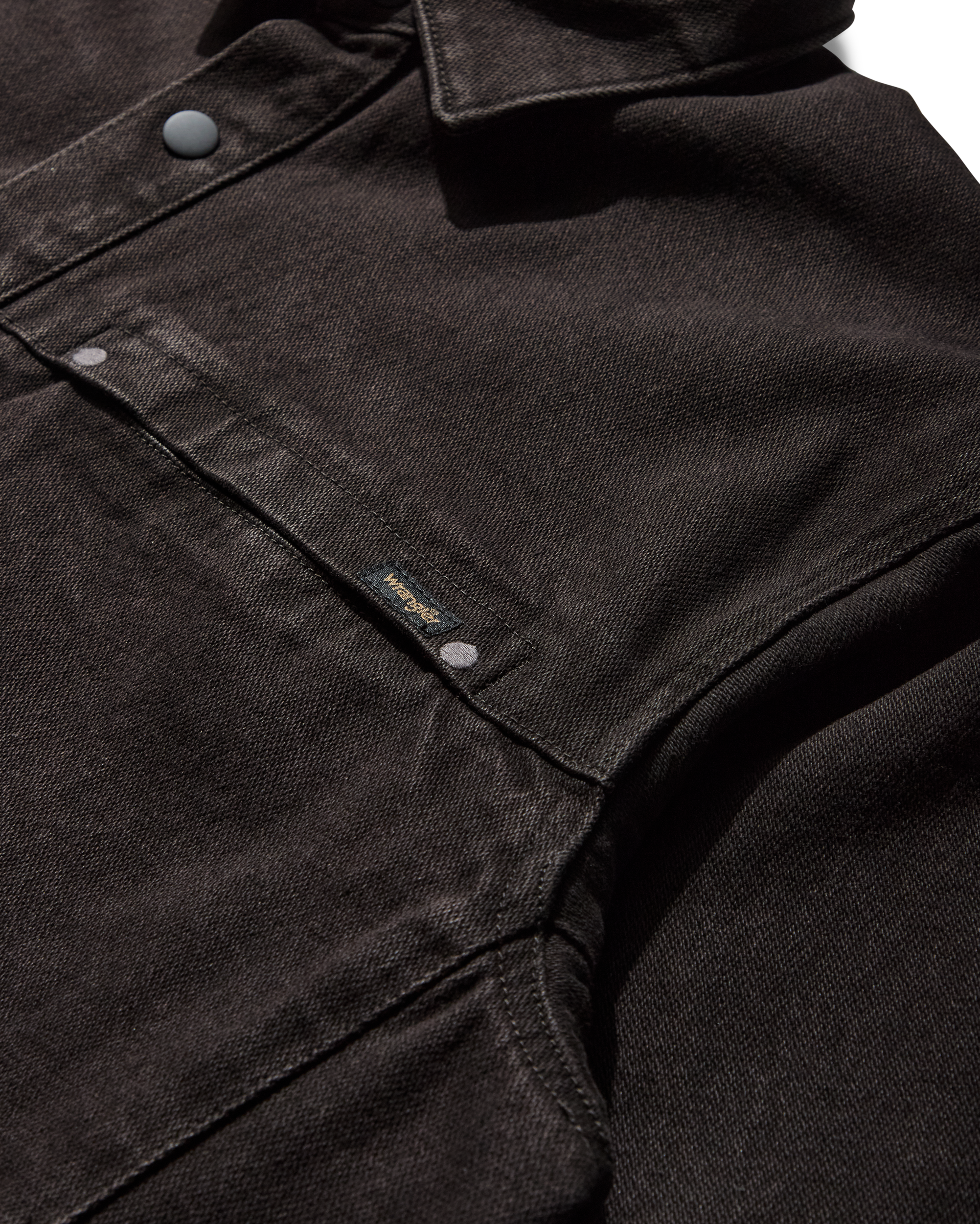 ROA ROA X Wrangler Lona Denim Shirt J319055-S-Brown 12