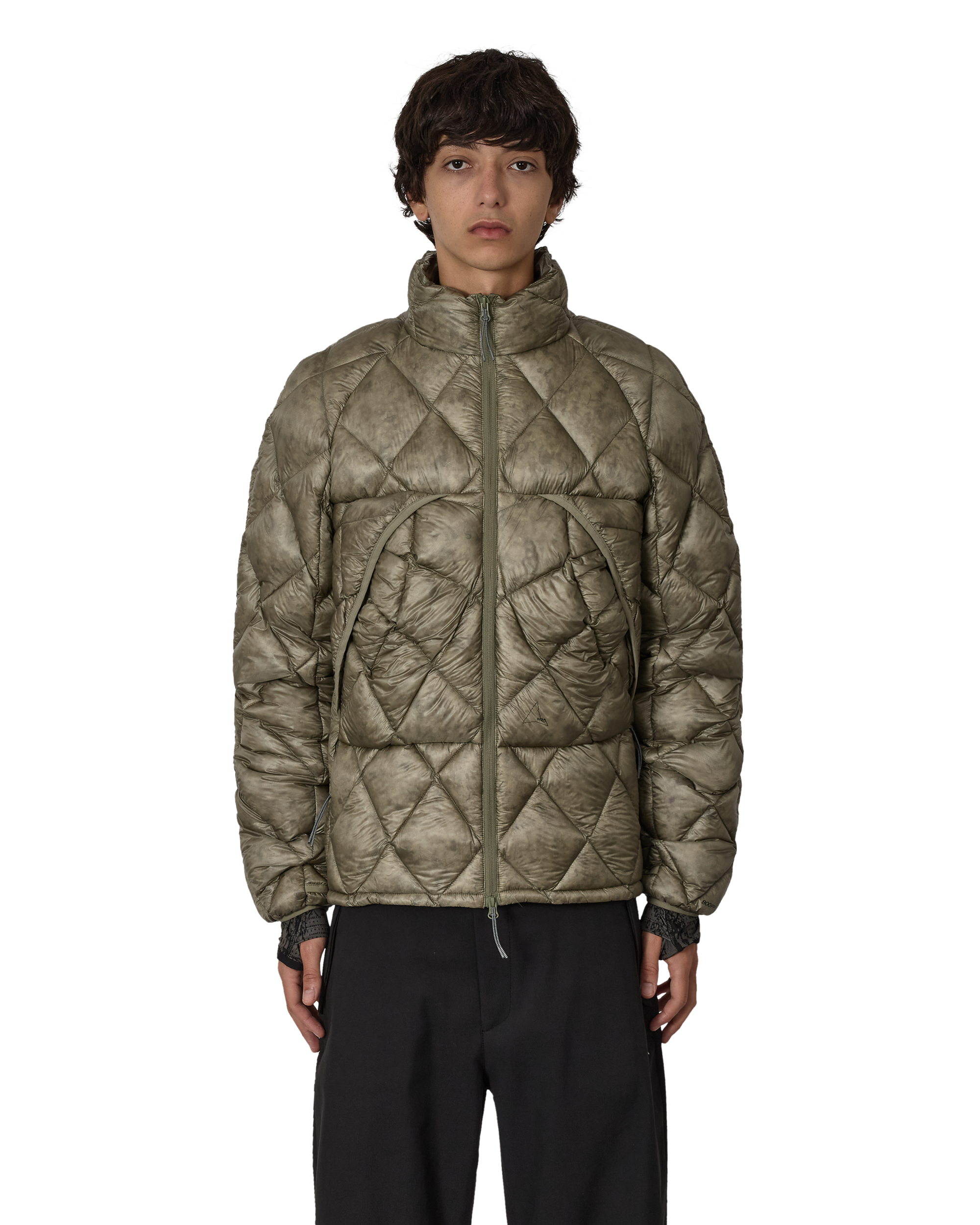 ROA Nuna 800 Fill Power Hooded Down Jacket J319894-S-Green front