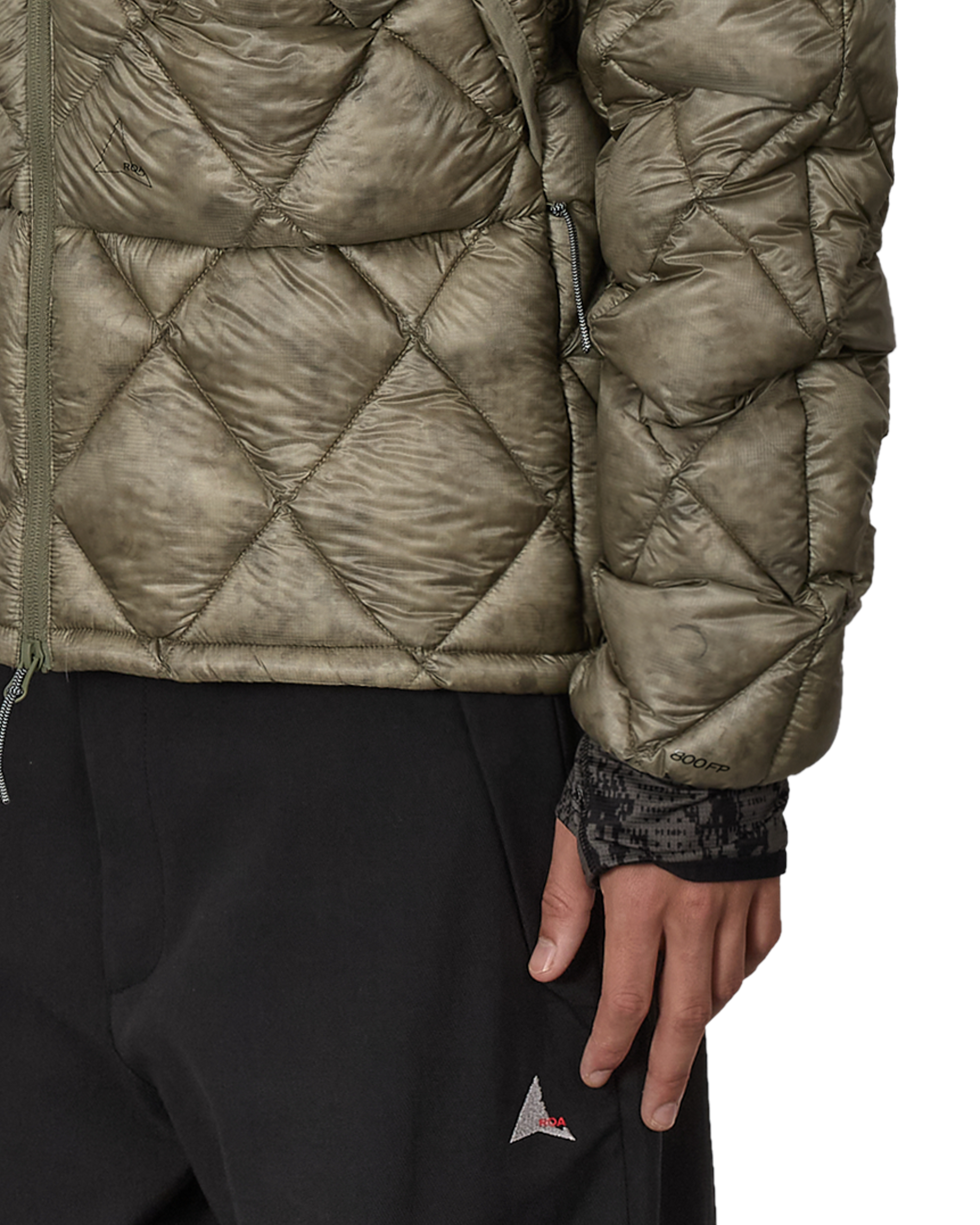 ROA Nuna 800 Fill Power Hooded Down Jacket J319894-S-Green 6