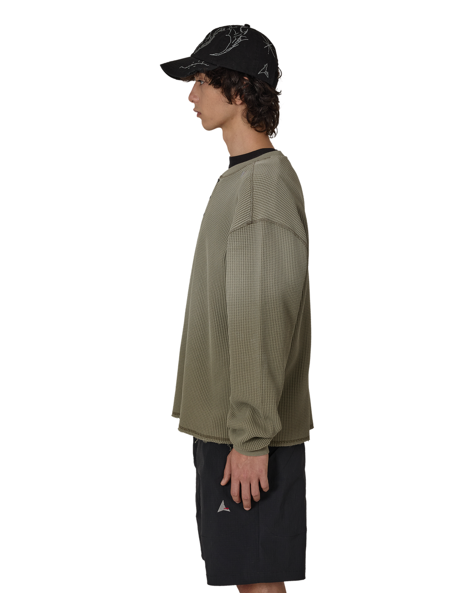 Bee Sun Faded Organic Waffle Serafino Long Sleeve – ROA