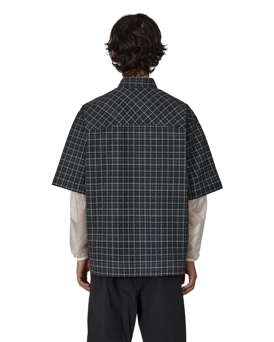 Aair Floweave Printed Check Short Sleeve Shirt – ROA