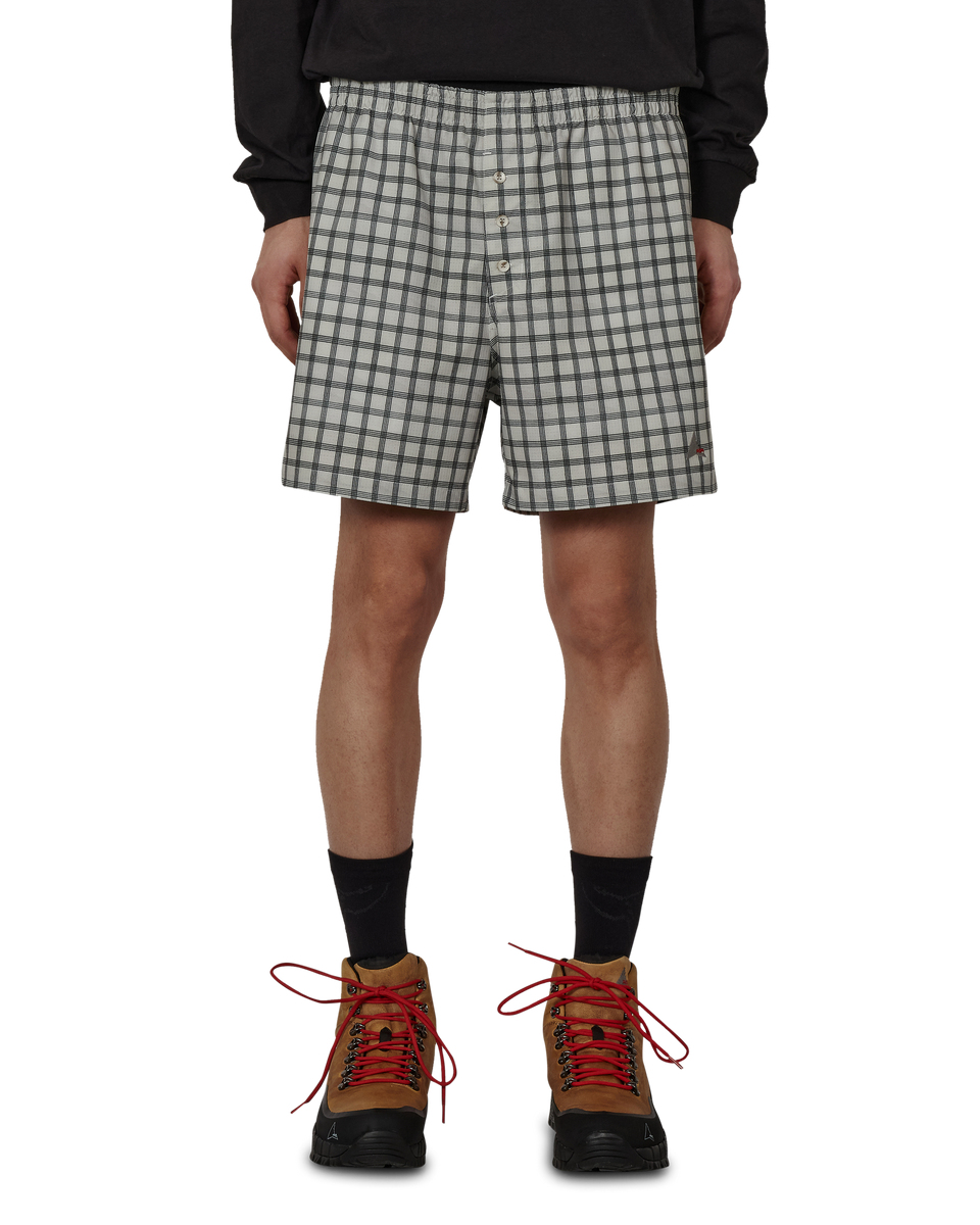 Aair Floweave Printed Check Shorts – ROA