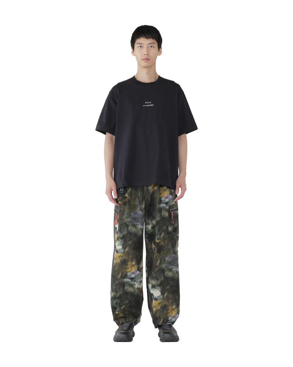 ROA x and wander Logo Printed T-Shirt