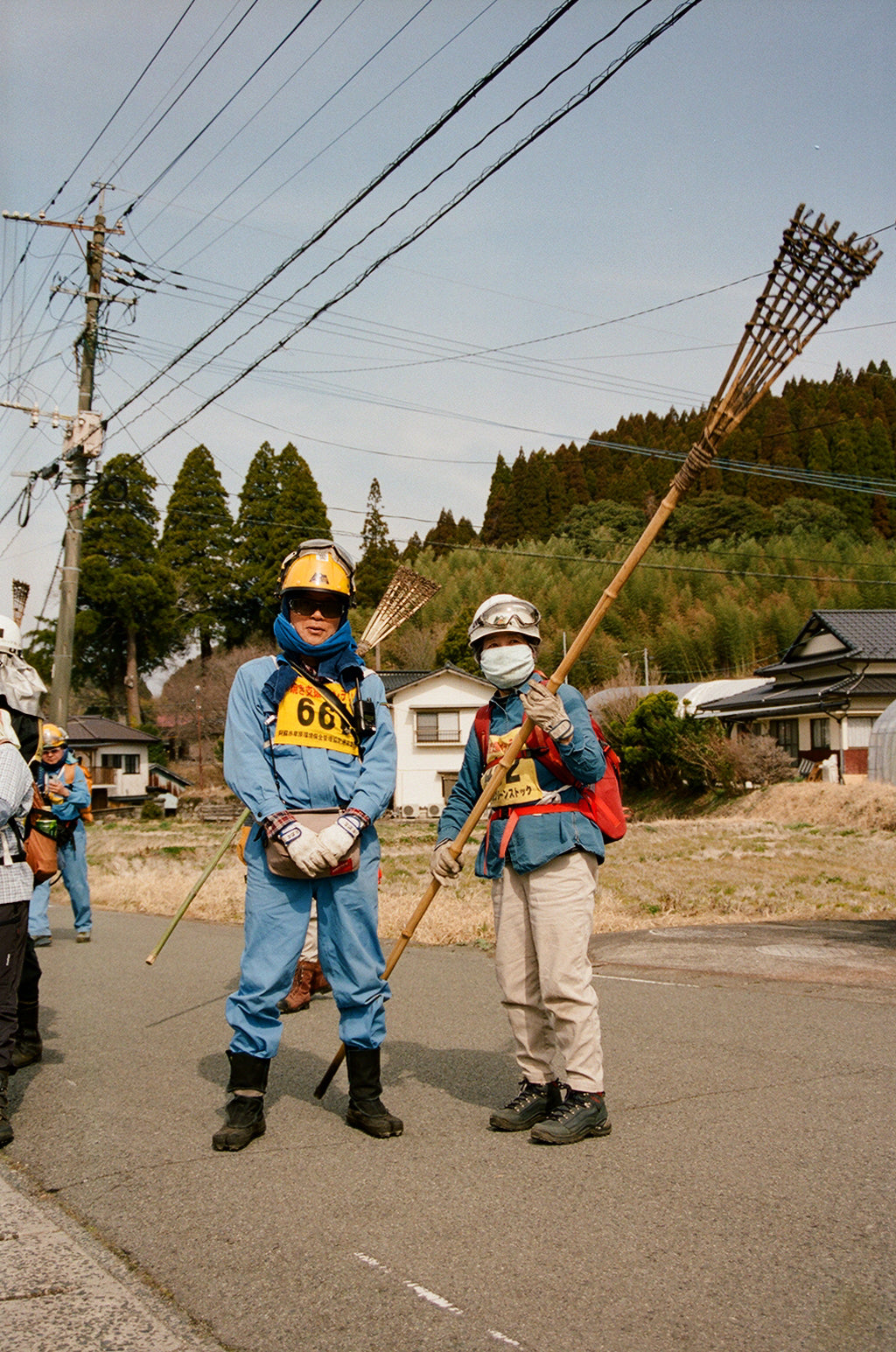 Noyaki Seasonal burning  on the Mt. Aso Noyaki Seasonal burning  on the Mt. Aso