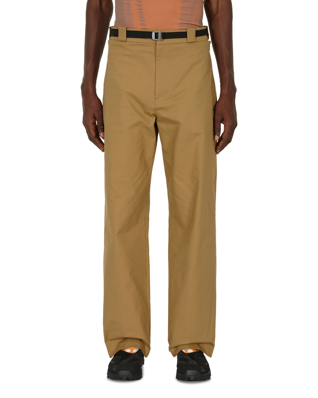 ROA Oversized Chino J277272-M-Brown front