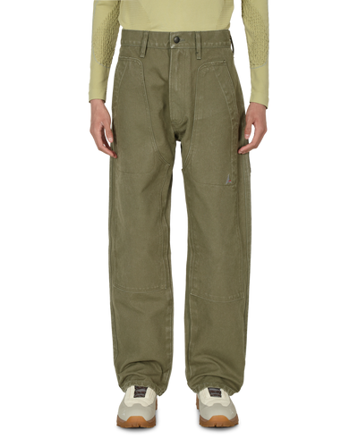 ROA Canvas Trouser J277275-S-Green front