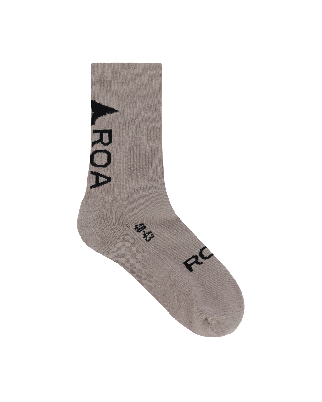 ROA Logo Socks J277291-39-42-Beige front