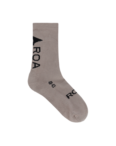 ROA Logo Socks J277291-43-46-Beige front