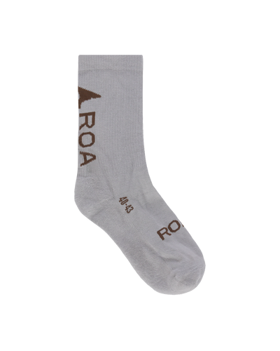 ROA Logo Socks J277294-39-42-Grey front