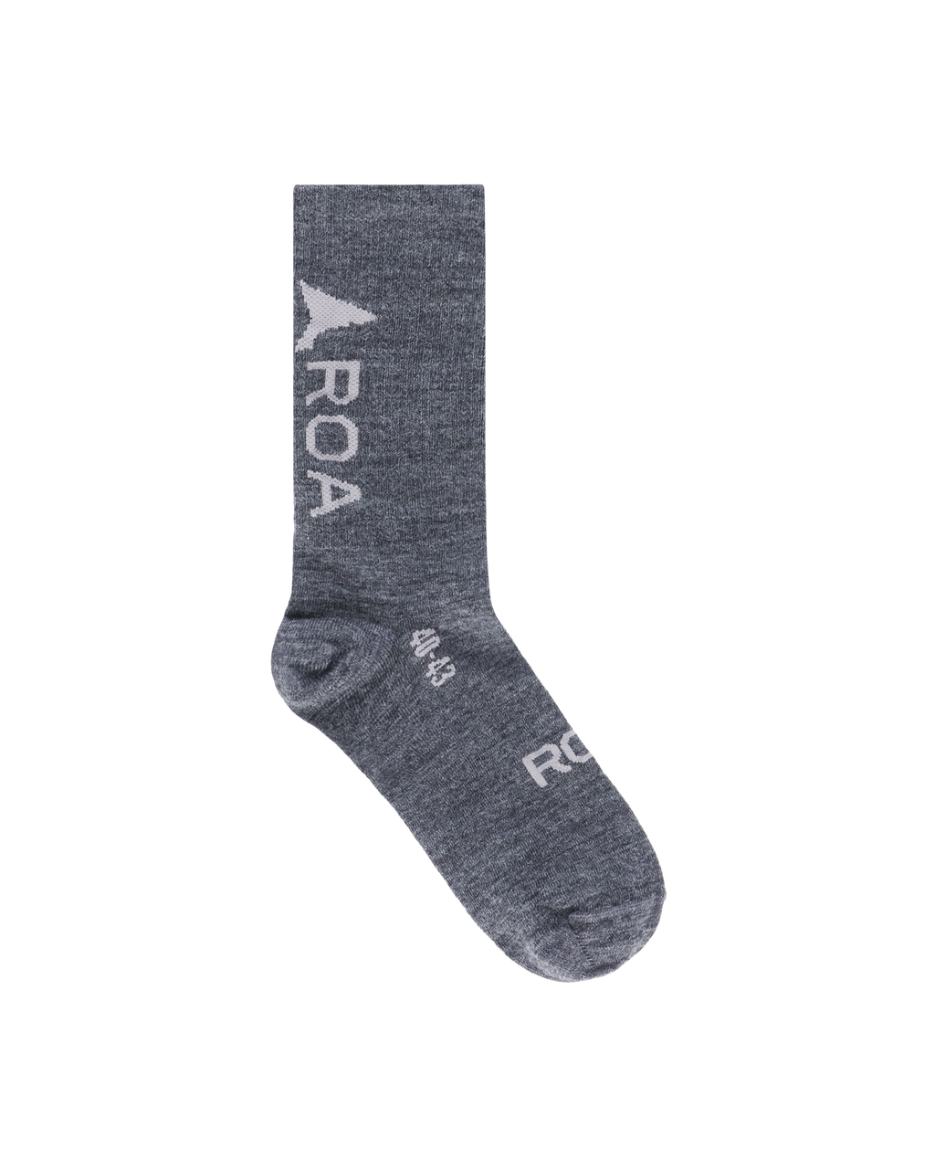 ROA Merino Socks J277295-39-42-Black front