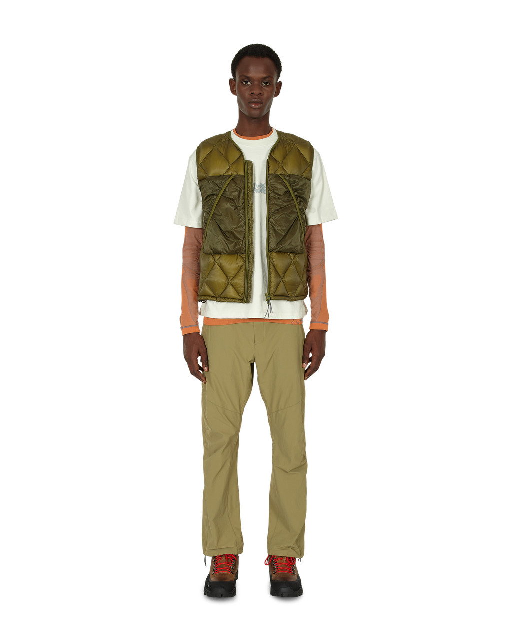 ROA Technical Trousers J277282-L-Green front