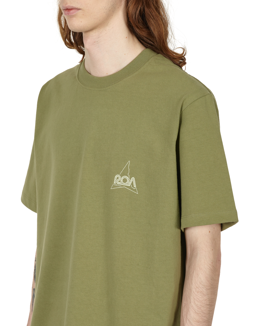 ROA Shortsleeve Graphic J277310-L-Green front