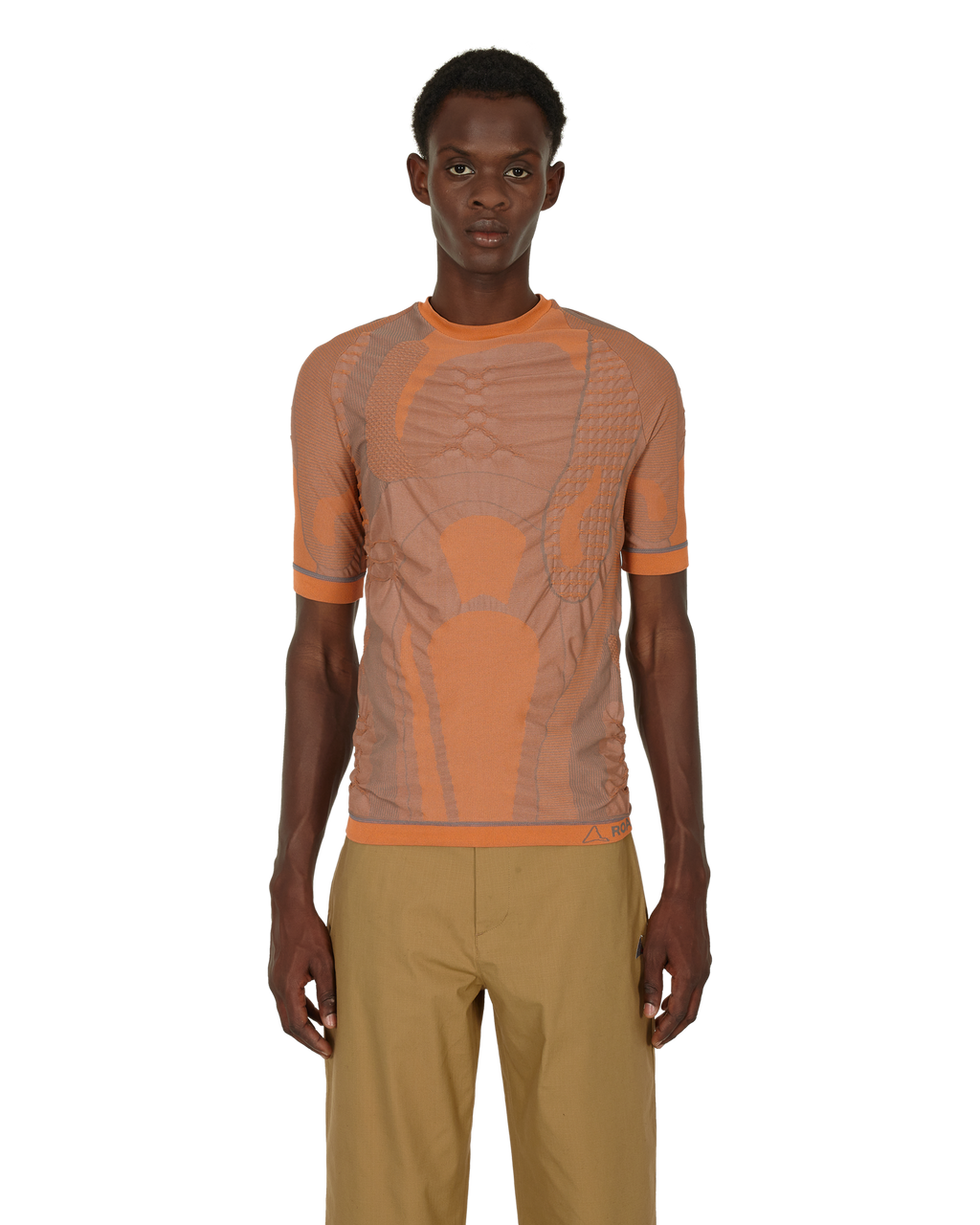 ROA Seamless T-shirt J277305-S-Orange front