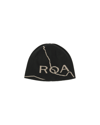 ROA Logo Beanie J277339-ONE SIZE-Black 1