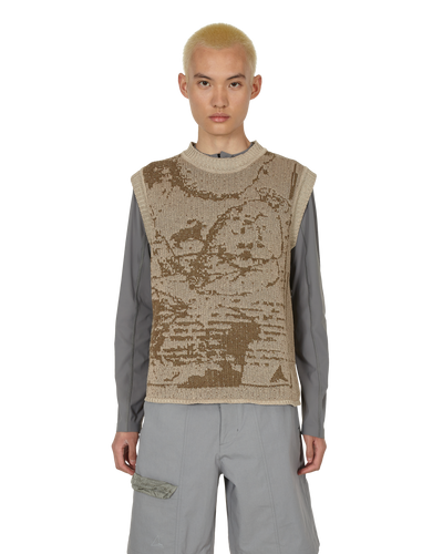 ROA Elk Vest J277287-S-Brown front