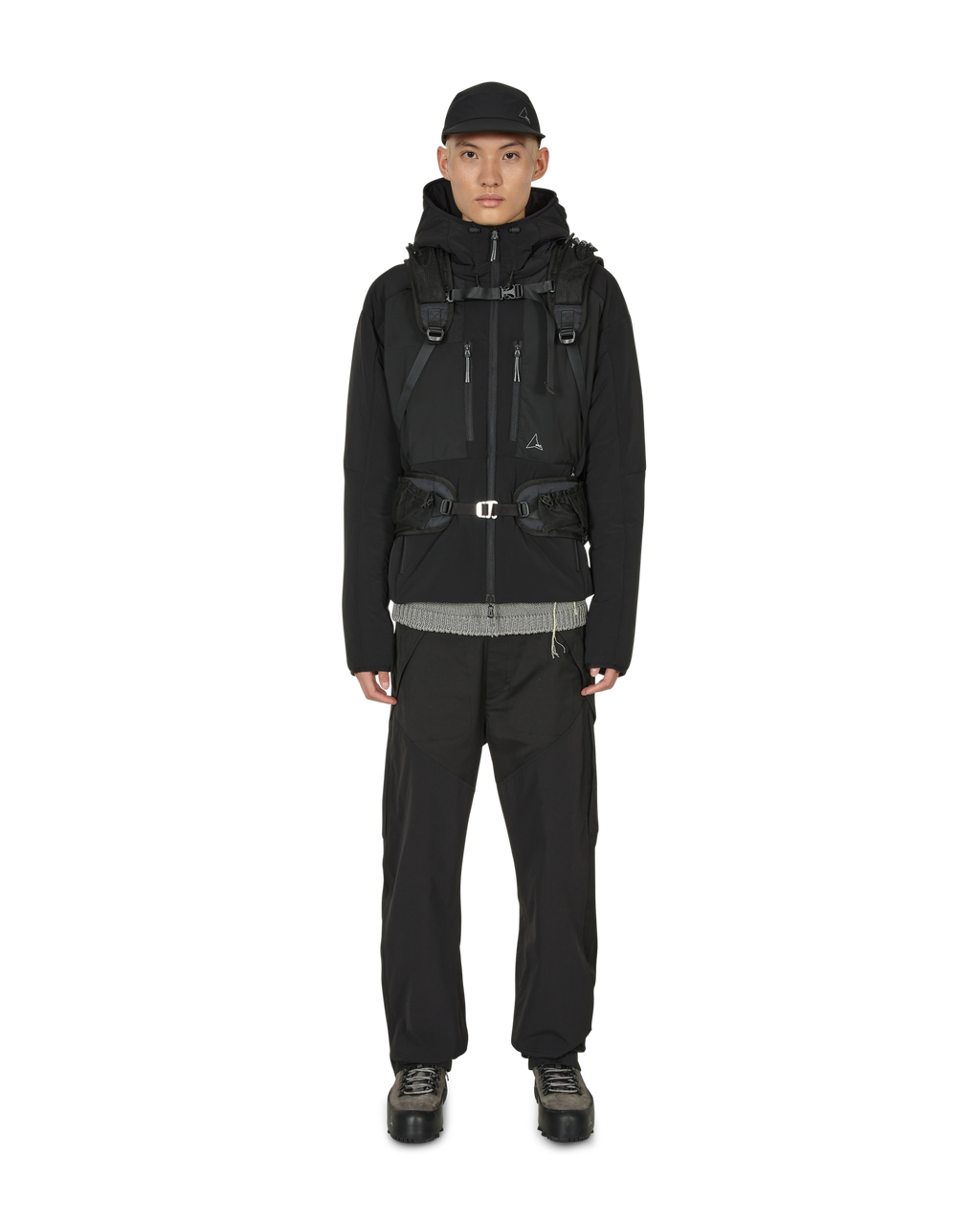 ROA Synthetic Jacket Stretch J277243-M-Black front
