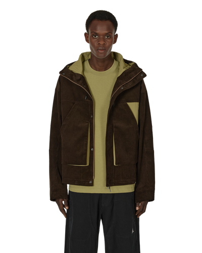 ROA Corduroy Jacket J277257-M-Green front