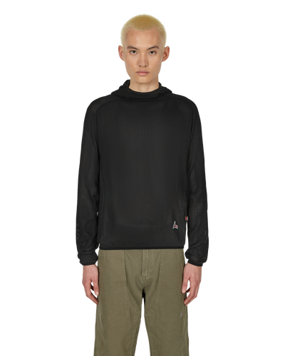 ROA Mesh Hoodie J277313-S-Black front