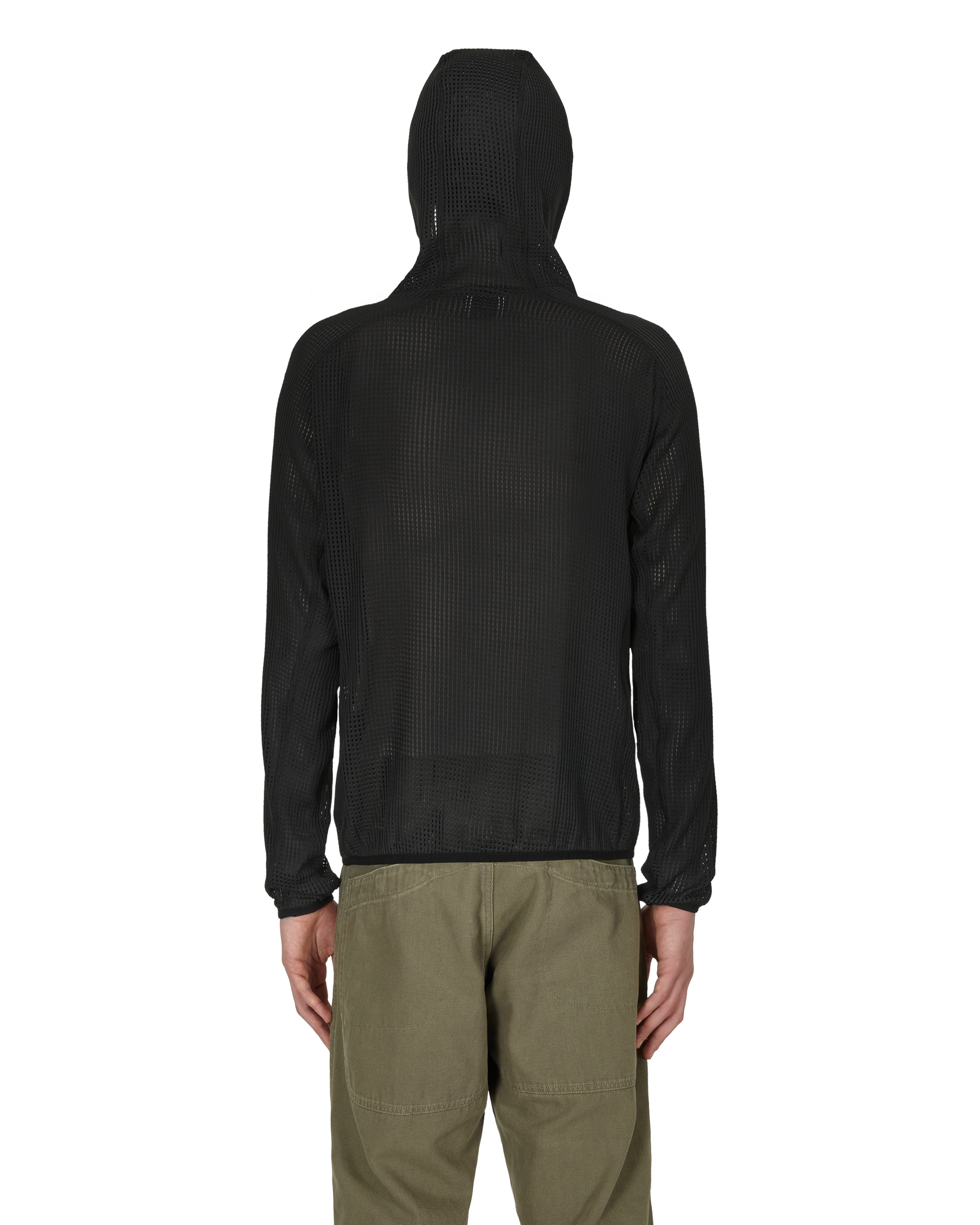 Mesh Hoodie Black – ROA