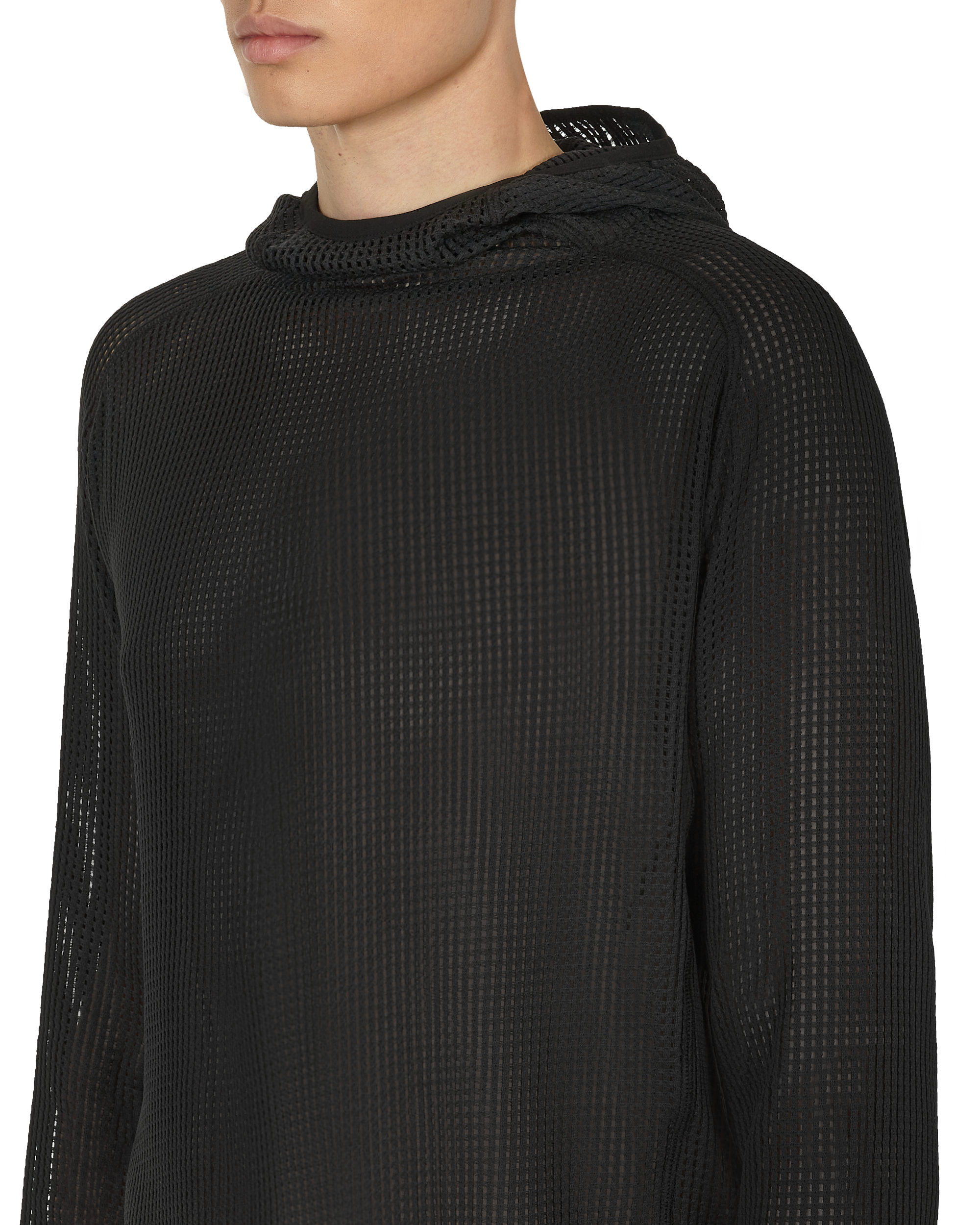 トップス ROA HIKING GRID HOODIE M THEROOM | ROA Hiking Grid Hoodie - Black