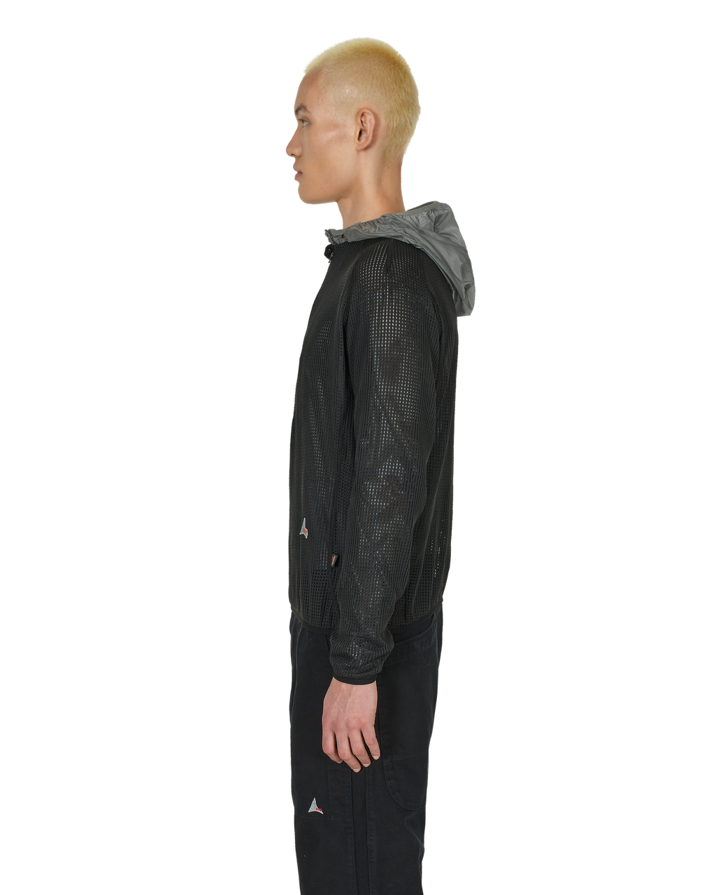 ROA Mesh Zip Up J277322-L-Black front