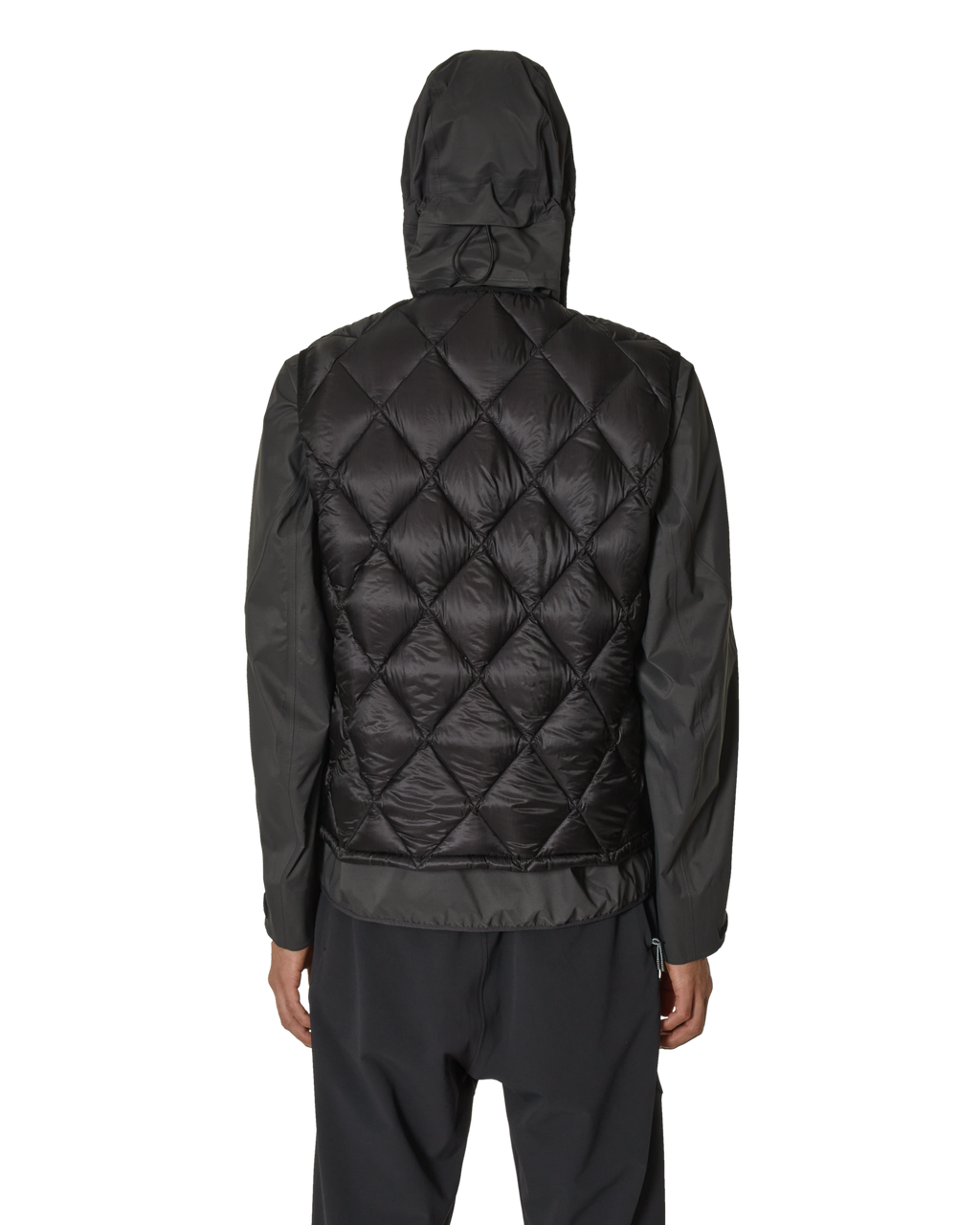 ROA hiking light down jacket black Mサイズ Path