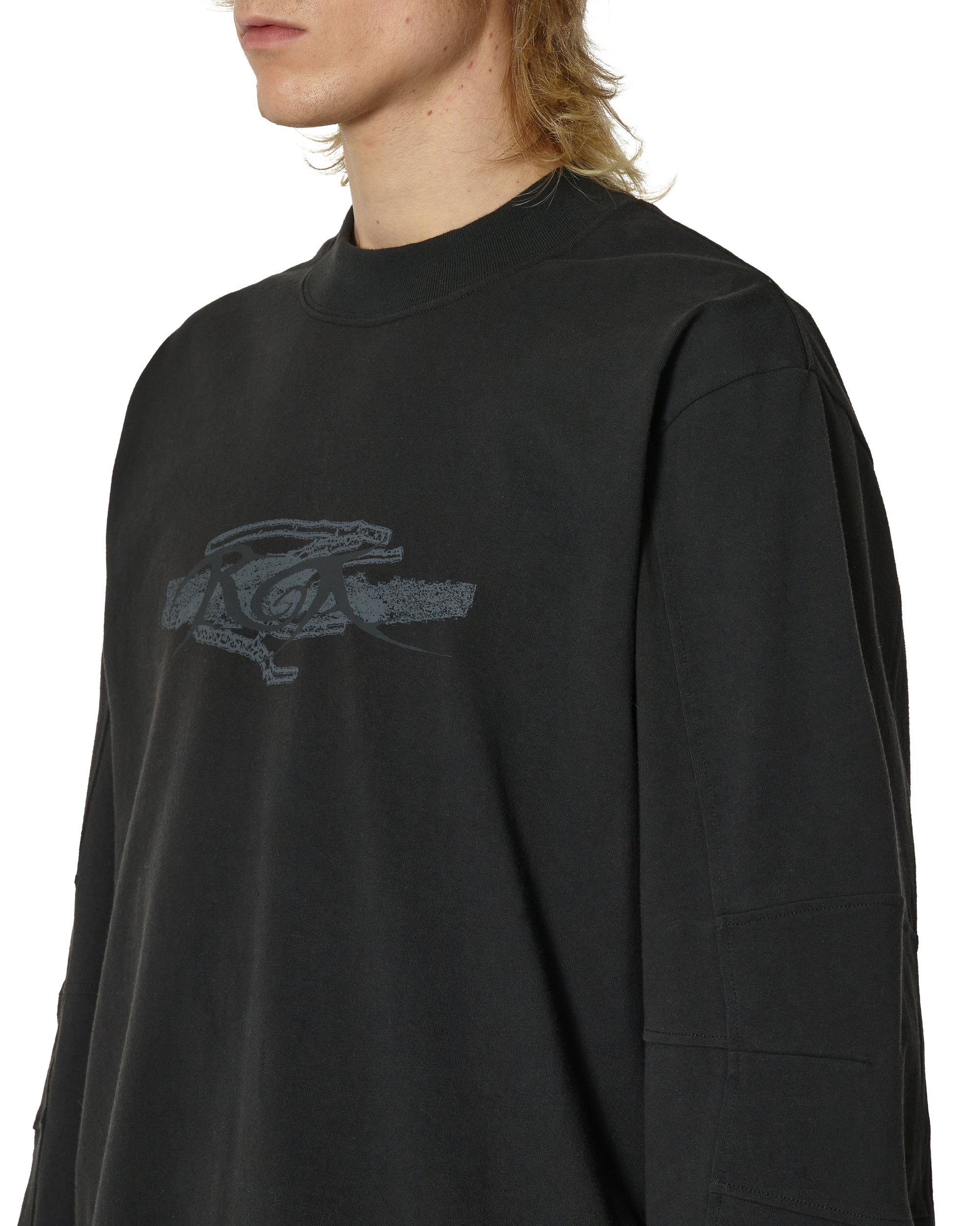 Long Sleeve Graphic Black – ROA