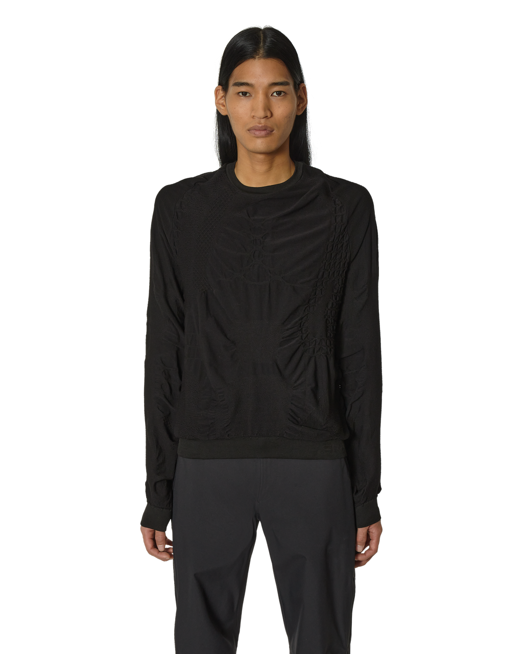 ROA Round Neck 2.0 3D Seamless J294335-L-Black front