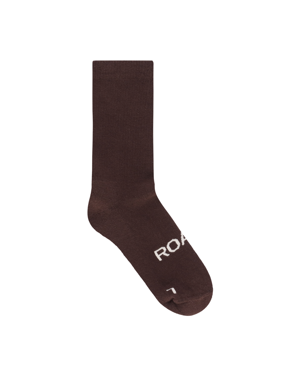 ROA Logo Socks J294385-43-46-Brown front