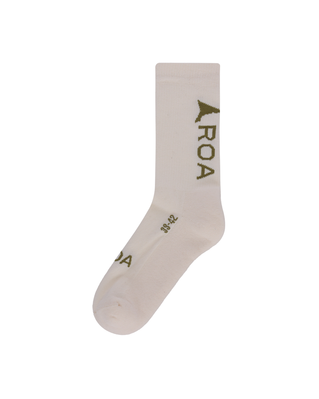 ROA Logo Socks J294387-43-46-White front