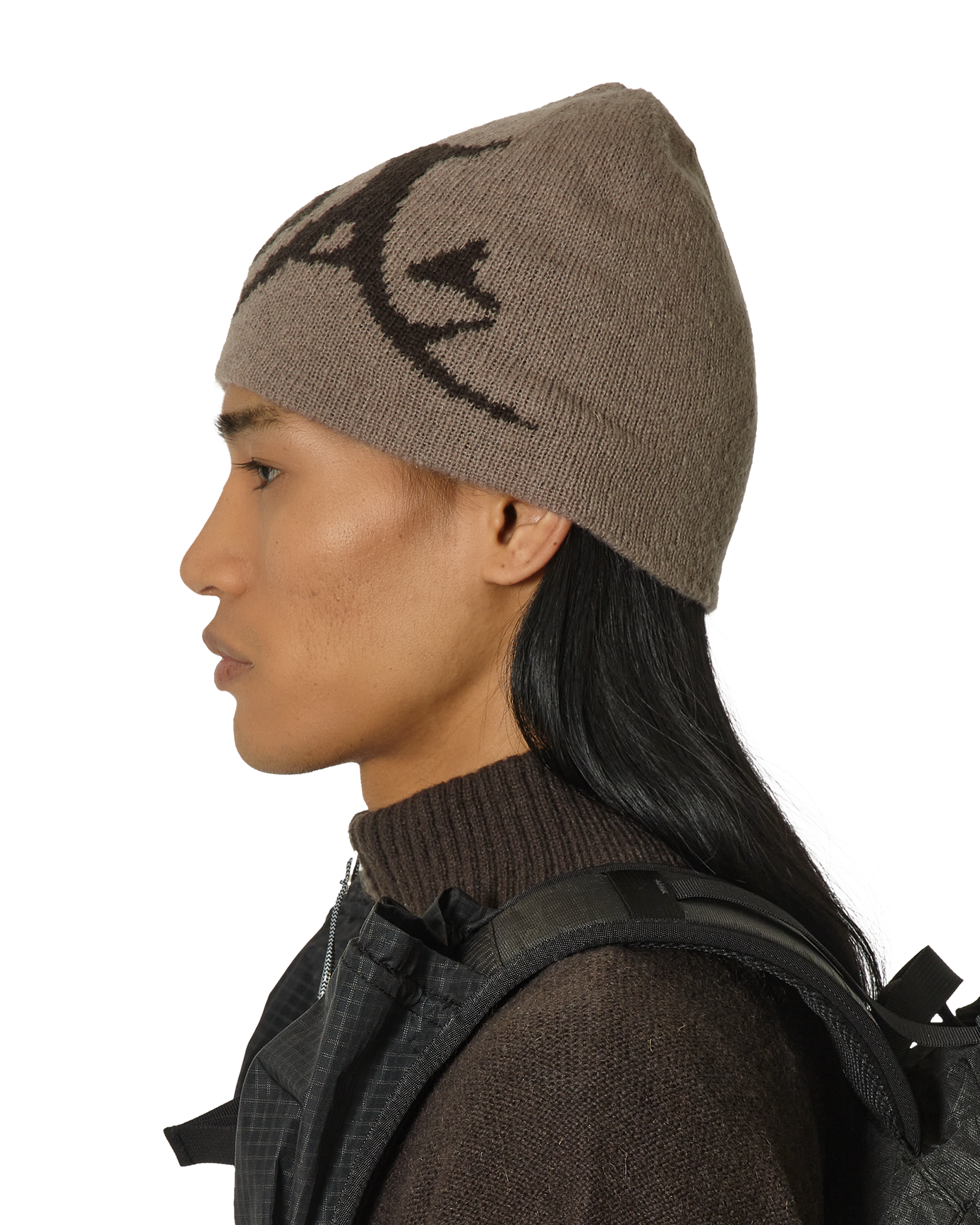 正規販売店】 Graphic ROA Beanie ESSXNYC – Brown Taupe 帽子 正規販売店】 Graphic ROA Beanie ESSXNYC – Brown Taupe 帽子