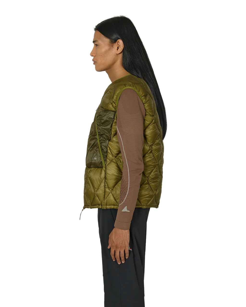 Light Down Vest Olive Branch – ROA
