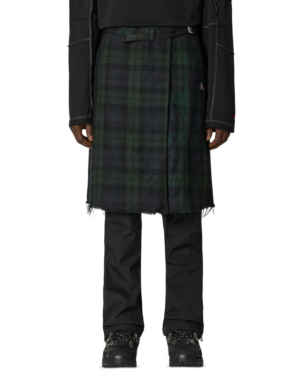 ROA Nightfall Black Watch Skirt J299246-S-Black front