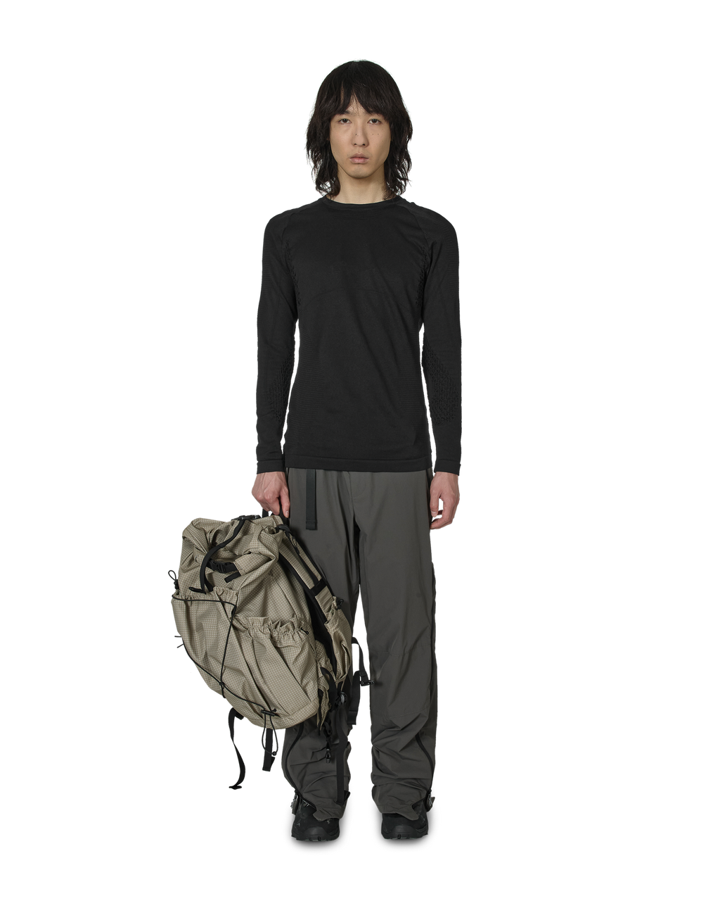 ROA Y Zip Trouser J302064-L-Grey front