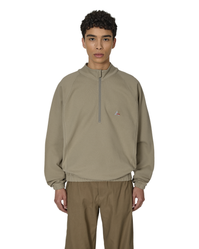 ROA Heavy Half Zip J302072-M-Grey front