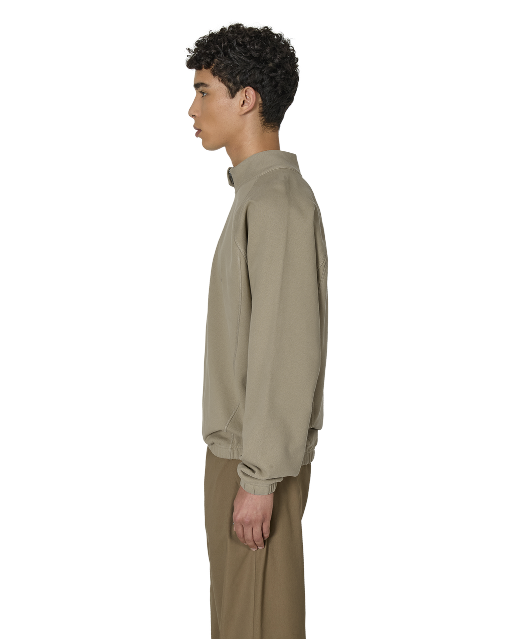 ROA Heavy Half Zip J302072-M-Grey front