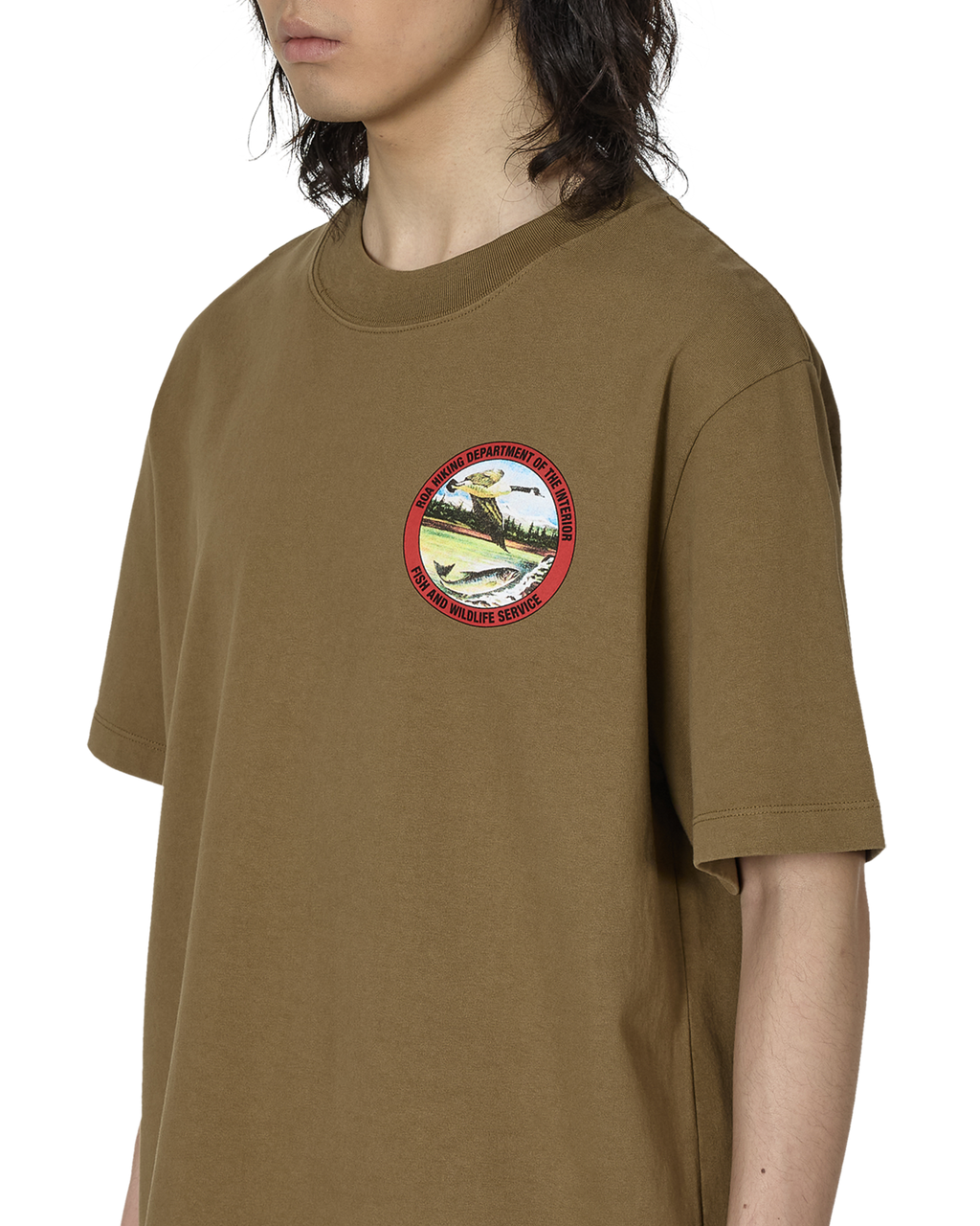 ROA Division T Shirt J302113-M-Brown front