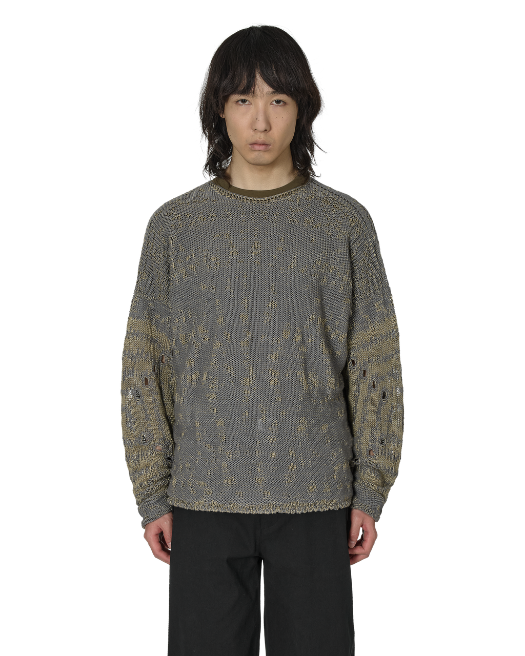 ROA Vortex Crewneck J302826-L-Grey front