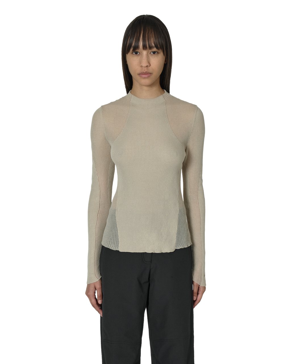 ROA Sheer Knit J302835-XL-White front