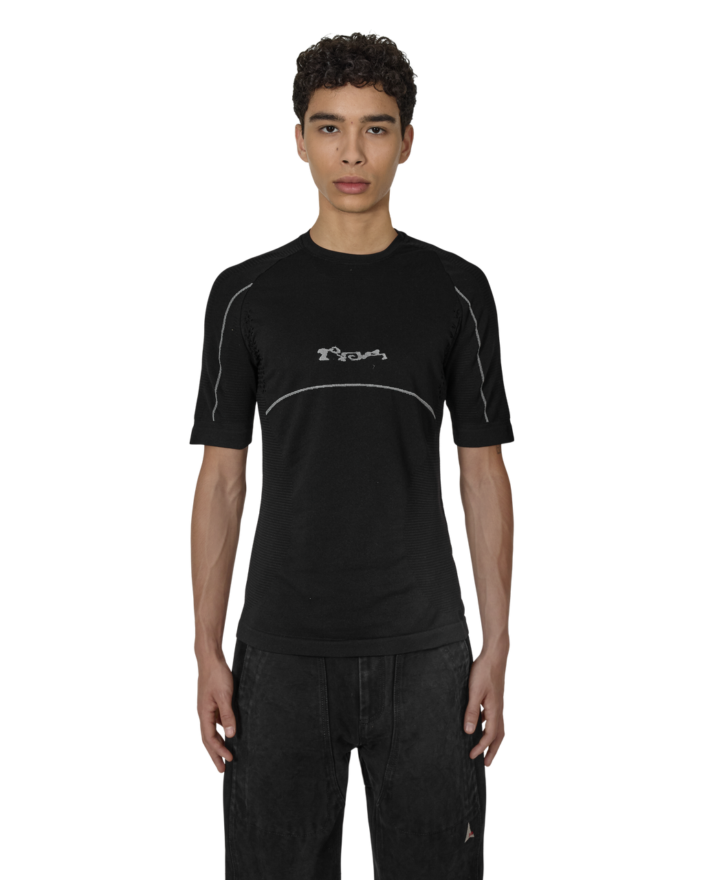 ROA Seamless T Shirt J302880-L-Black front