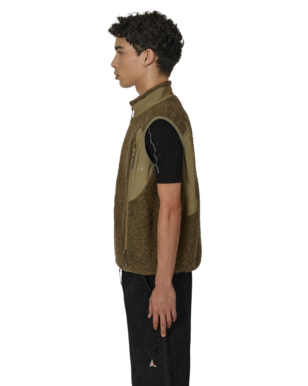 ROA Polar Fleece Vest J302896-S-Multicolor front