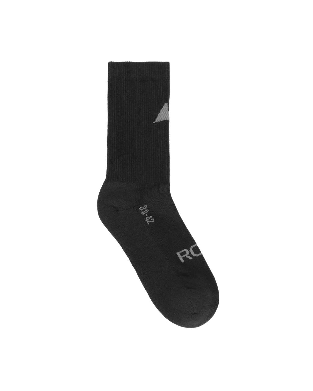 ROA Logo Biofil Socks J316859-39-42-Black front