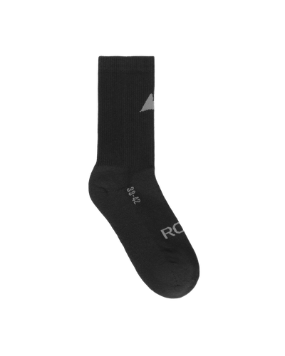 ROA Logo Biofil Socks J316859-39-42-Black front
