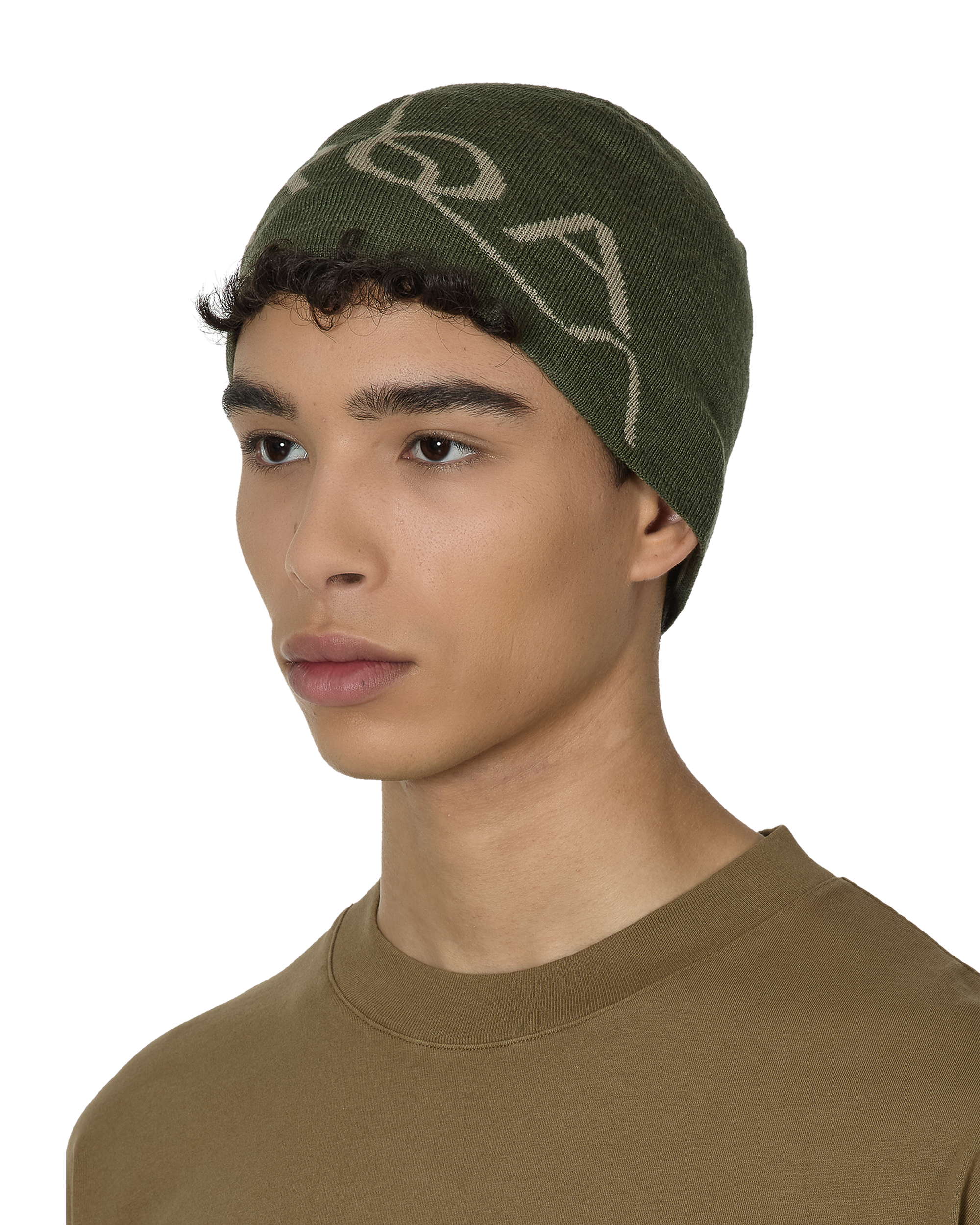 Beanie Logo Dark Olive – ROA Beanie Logo Dark Olive – ROA