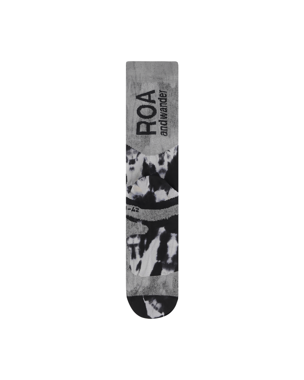ROA ROA X And Wander Bones Q-skin Technical Socks J312095-39-42-Black front